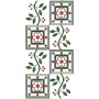 Gerbera Daisy Square Design 22295