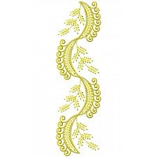 Vector Canvas Lace Embroidery Design 22316