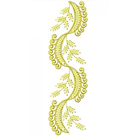 Vector Canvas Lace Embroidery Design 22316