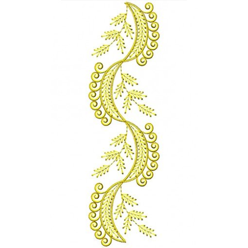 Vector Canvas Lace Embroidery Design 22316