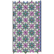 Multi Lace Embroidery Design 22329