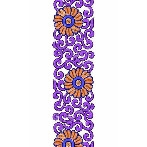 Modern Ethnic Embroidery Design 2235