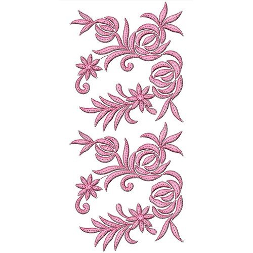 Saree Lace Embroidery Design 22442