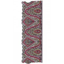 Kashmiri Shawl Lace Embroidery Design 22618