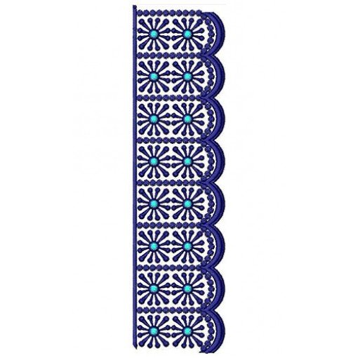 New Lace Embroidery Design 22922