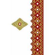 Brazil Lace Embroidery Design 22972