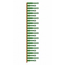 Ornaments Lace Embroidery Design 23004
