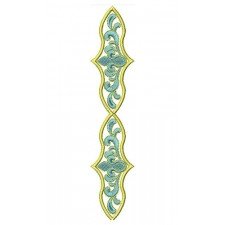 Embroidery Designs For scarf 23007