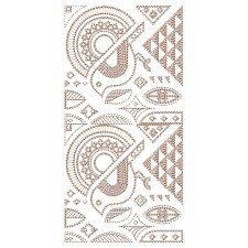 Border with James Spore Lace Embroidery Design 23048