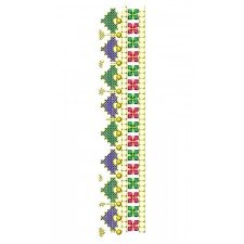 Floral Cross Stitch Embroidery Design 23203