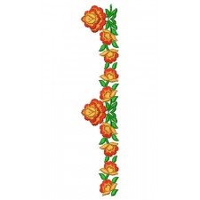 Flower Lace Embroidery Design 23204