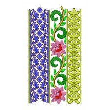 Three Layer Lace Embroidery Design 23234