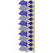 Kalocsa Folk Art Flower Lace 23332