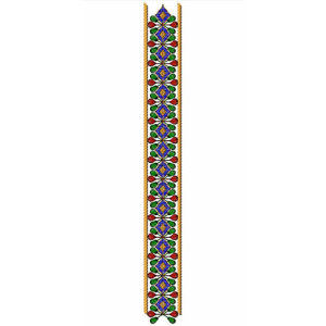 Embroidery Lace Work Design 23449