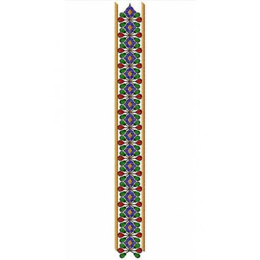 Embroidery Lace Work Design 23449