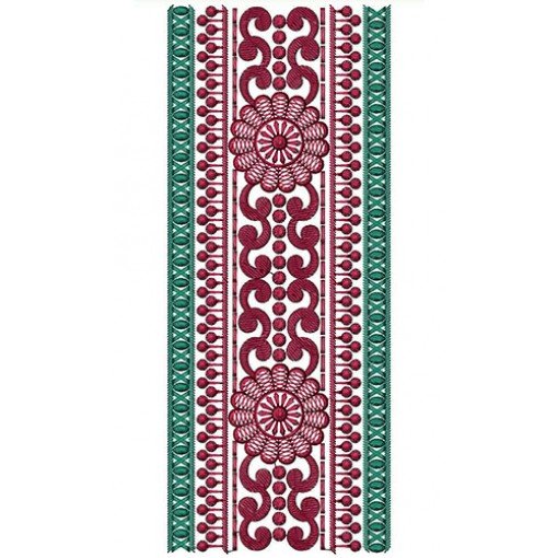 Double Line Lace Design 23559