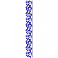 Little Tree Plant Design Lace Border 23570