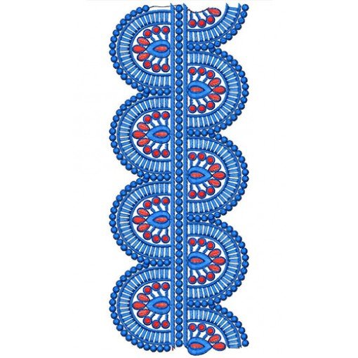 Freestanding Lace Border Embroidery Design 23626
