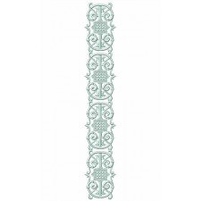 Wondrous Lace Border Embroidery Design 23987