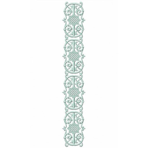 Wondrous Lace Border Embroidery Design 23987