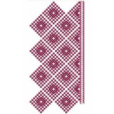Interesting Lace Border Design In Embroidery 24024