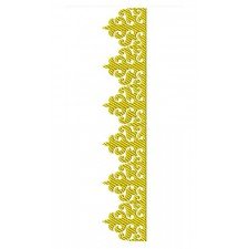 J Card Style Embroidery Design 24122