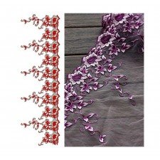 Flowers Vine Design In Lace Embroidery 24226 Flowers Vine Design In Lace Embroidery 24226