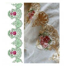 Adequate Design In Lace Embroidery 24230