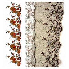 Aesthetic Flower Lace Design Embroidery 24264 Aesthetic Flower Lace Design Embroidery 24264