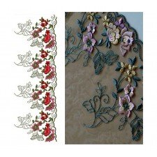 Engaging Lace Design In Embroidery 24282 Engaging Lace Design In Embroidery 24282