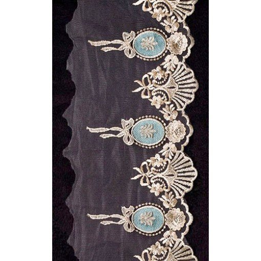 Enchanting Lace Border Embroidery Design 24288 Enchanting Lace Border Embroidery Design 24288