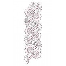 Wonderful Lace Border Design In Embroidery 24374