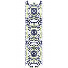 Latest Stitch Effect  In Lace Machine Embroidery 25773