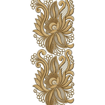 Saree Border Embroidery Design 25783