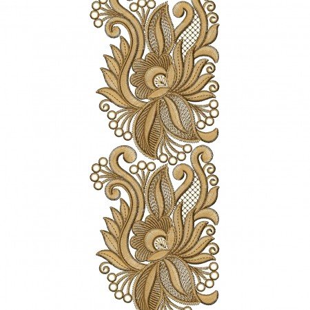 Saree Border Embroidery Design 25783