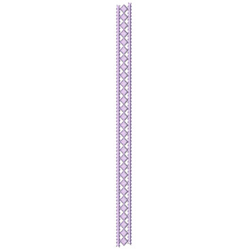 Open Lace Square Embroidery Design 25789