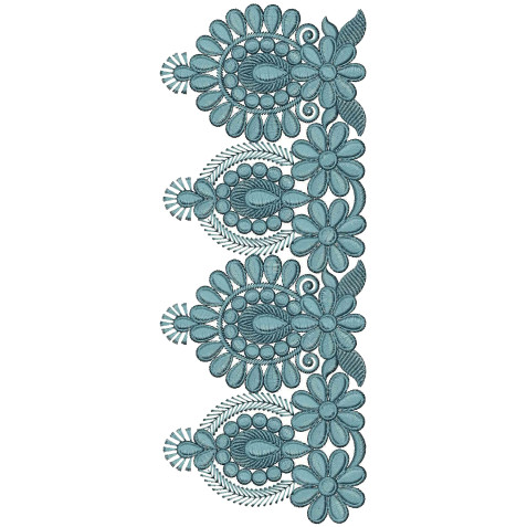 Couture Lace Machine Embroidery Design 25798