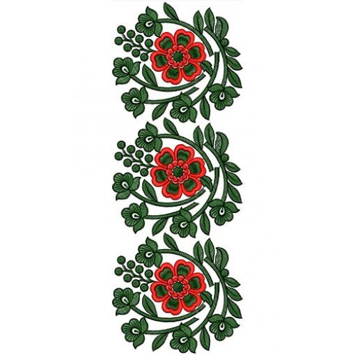 Lace Embroidery Design 30080