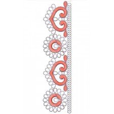 Lace Embroidery Design 30182
