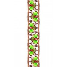 African Women Clothing Embroidery Design 3023