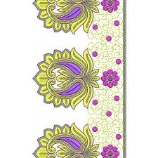 African George Lace Embroidery 3041