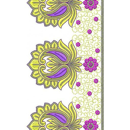 African George Lace Embroidery 3041