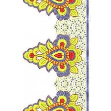 Sequins Border Embroidery Border Design 3053