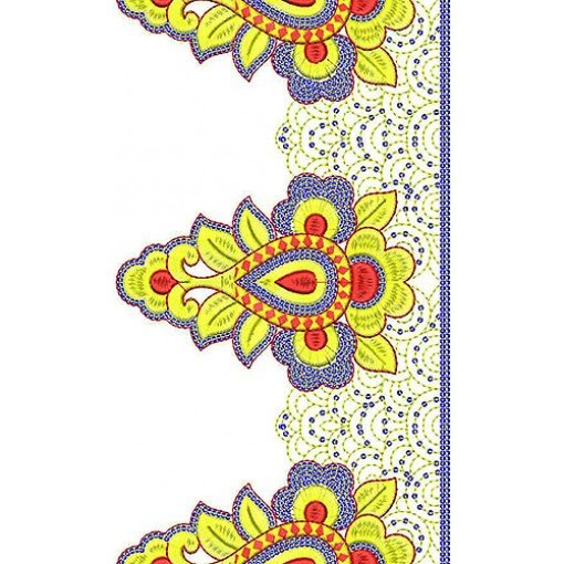 Sequins Border Embroidery Border Design 3053