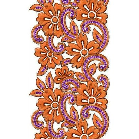 Crochet Embroidery Design 3058