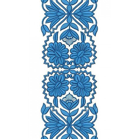 Crochet Border Embroidery Design 3060