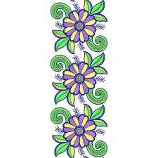 Needle Print Embroidery Lace Design 3198