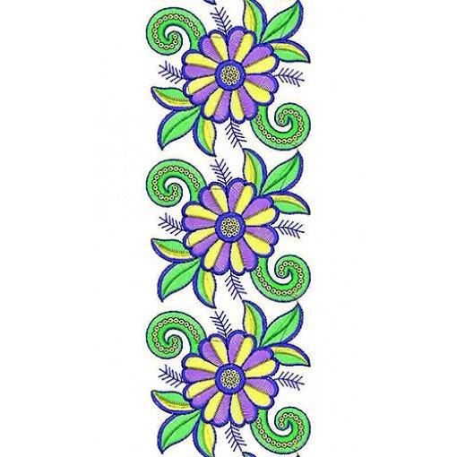 Needle Print Embroidery Lace Design 3198