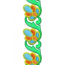 3228 Pre-printed Polish Embroidery Lace Design