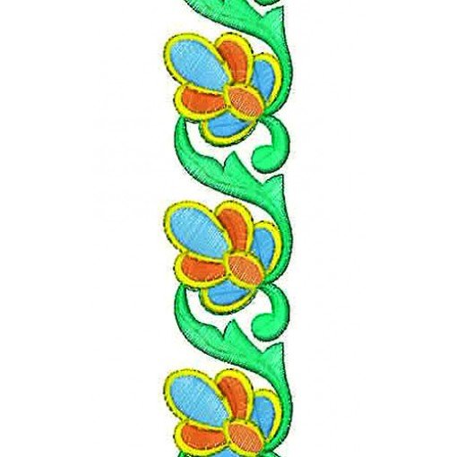 3228 Pre-printed Polish Embroidery Lace Design